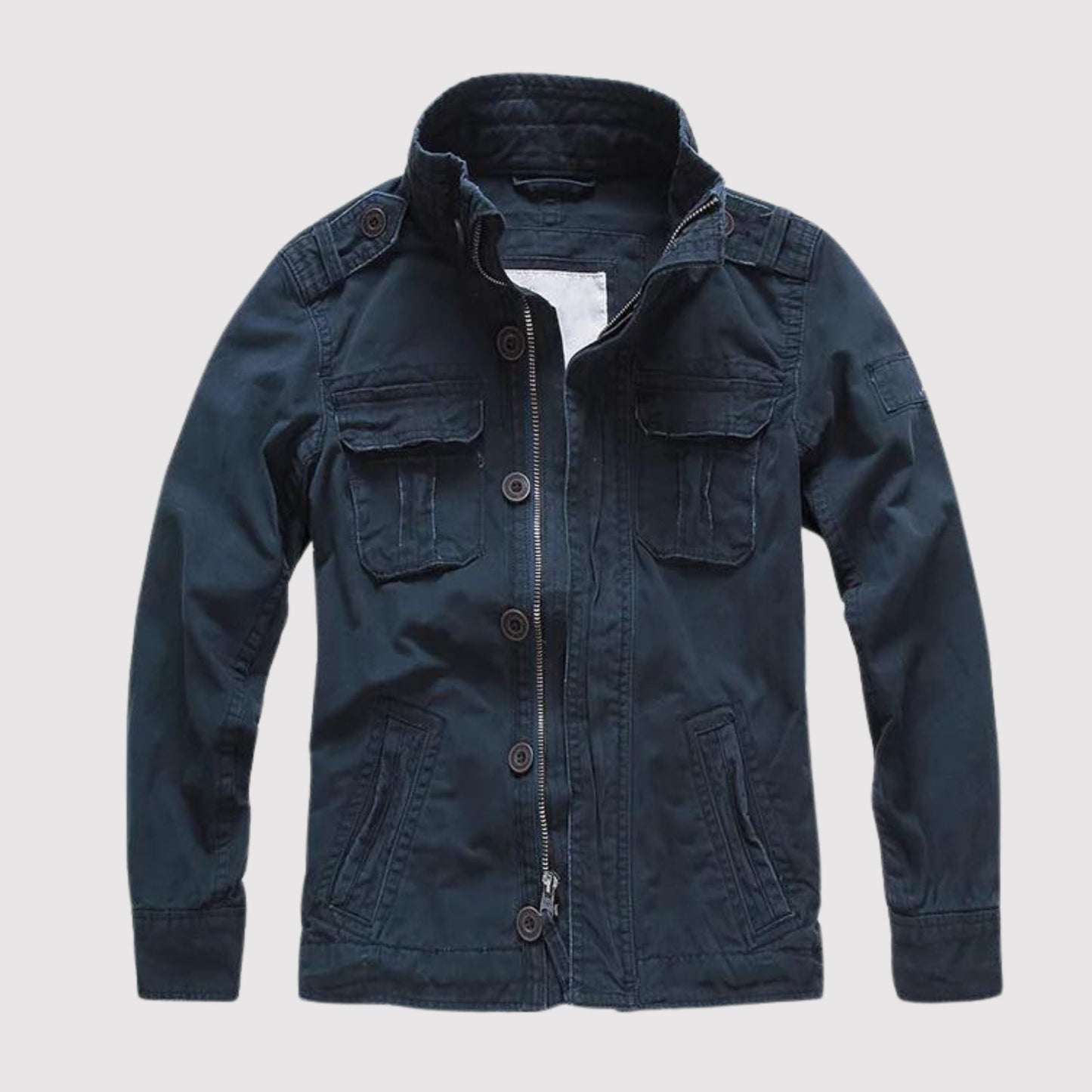Clark - Retro spijkerjack met meerdere zakken