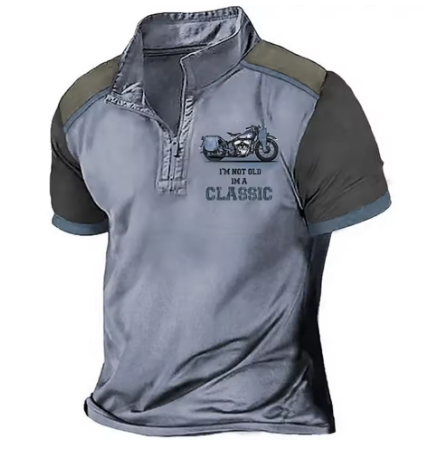 Kritsada - Stijlvol poloshirt met halve rits