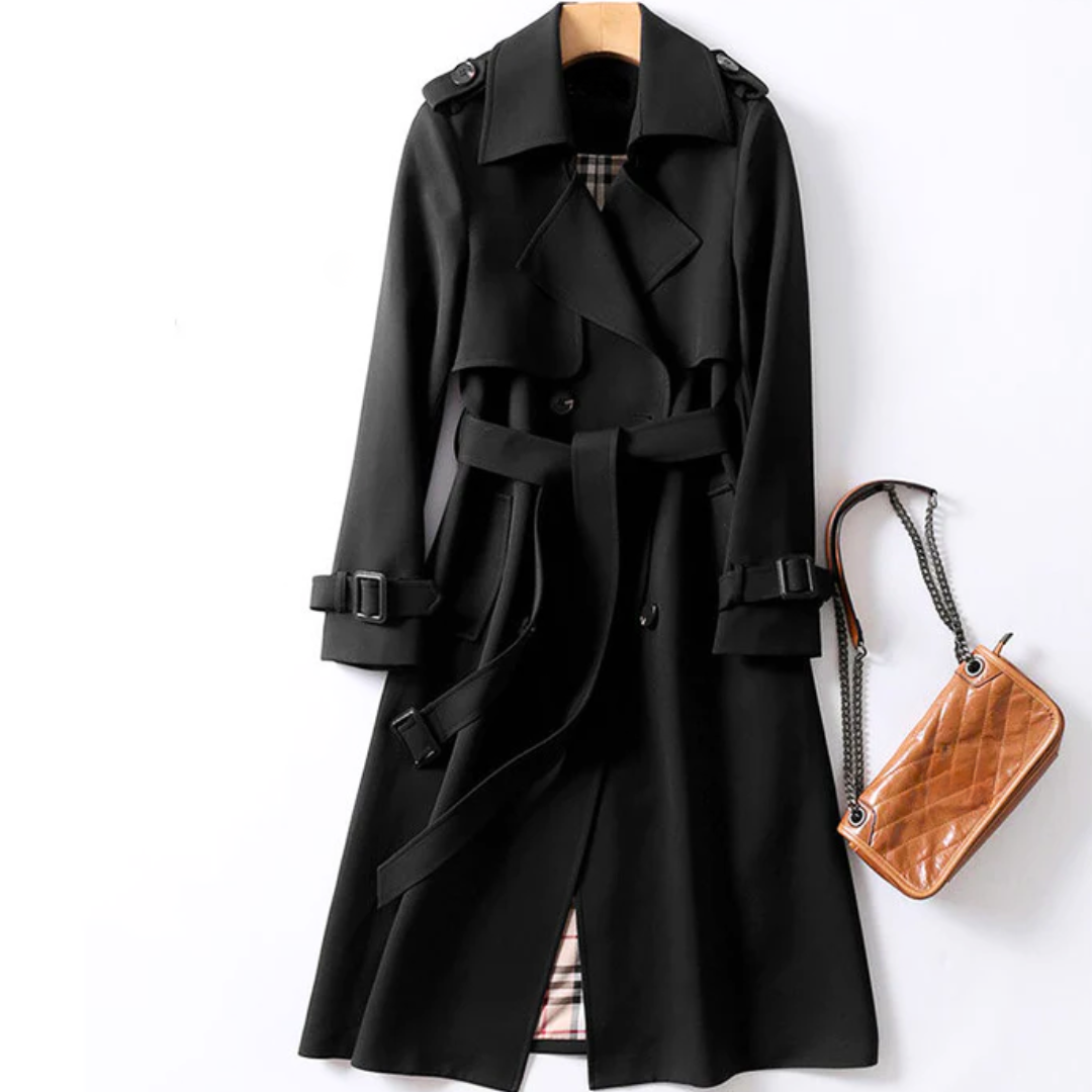 Liora Amsterdam Elegante Trenchoat met centuur