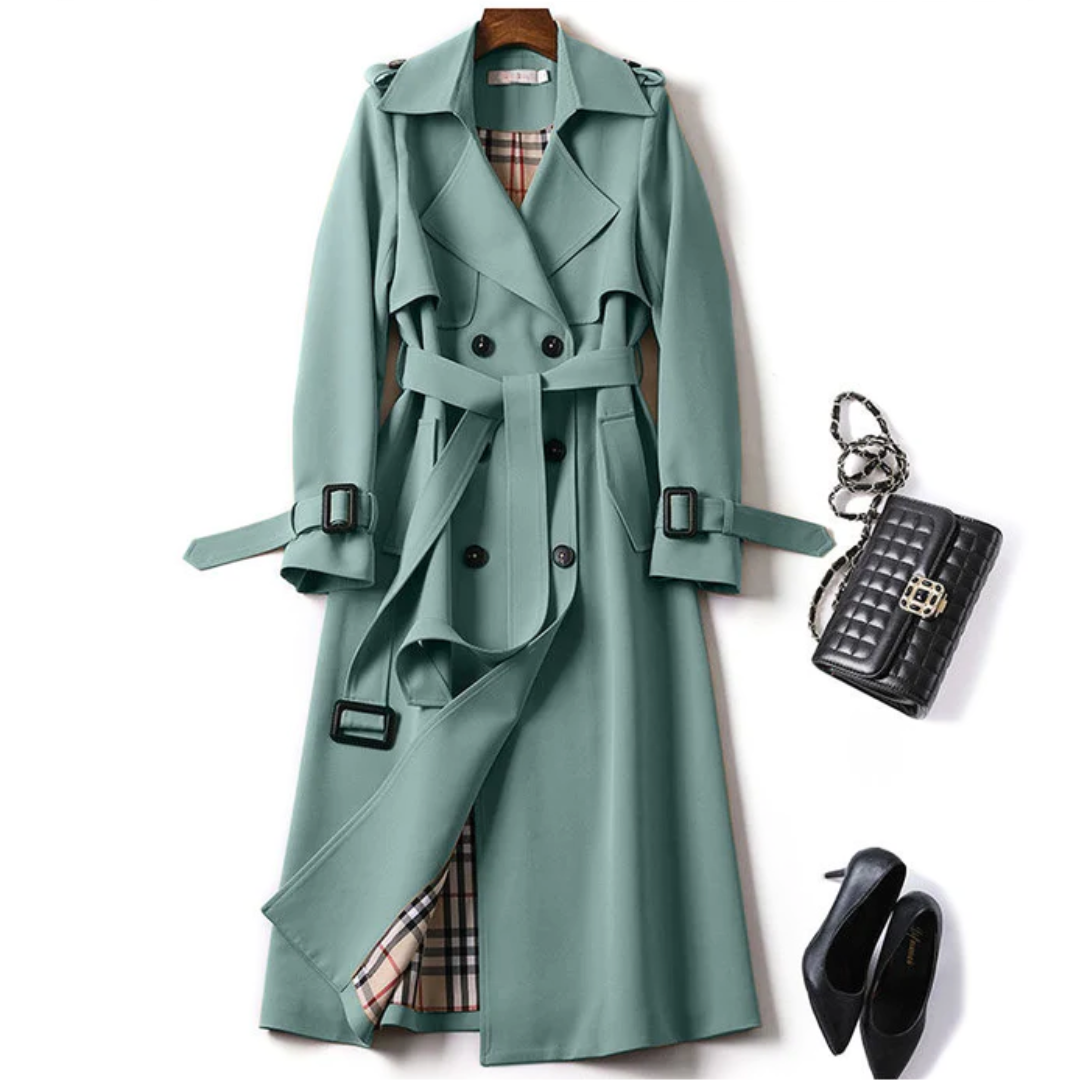 Liora Amsterdam Elegante Trenchoat met centuur