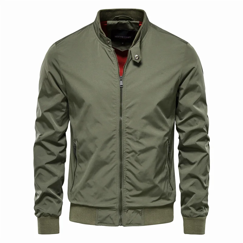 Trendy Heren Zomer Bomberjas voor Comfort en Stijl