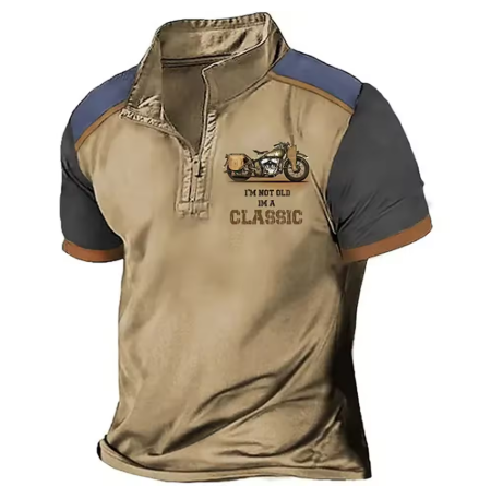 Kritsada - Stijlvol poloshirt met halve rits
