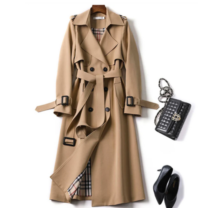 Liora  Amsterdam Elegante Trenchoat met centuur
