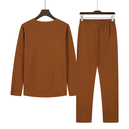 Markus™ - Casual loungeset in effen kleuren
